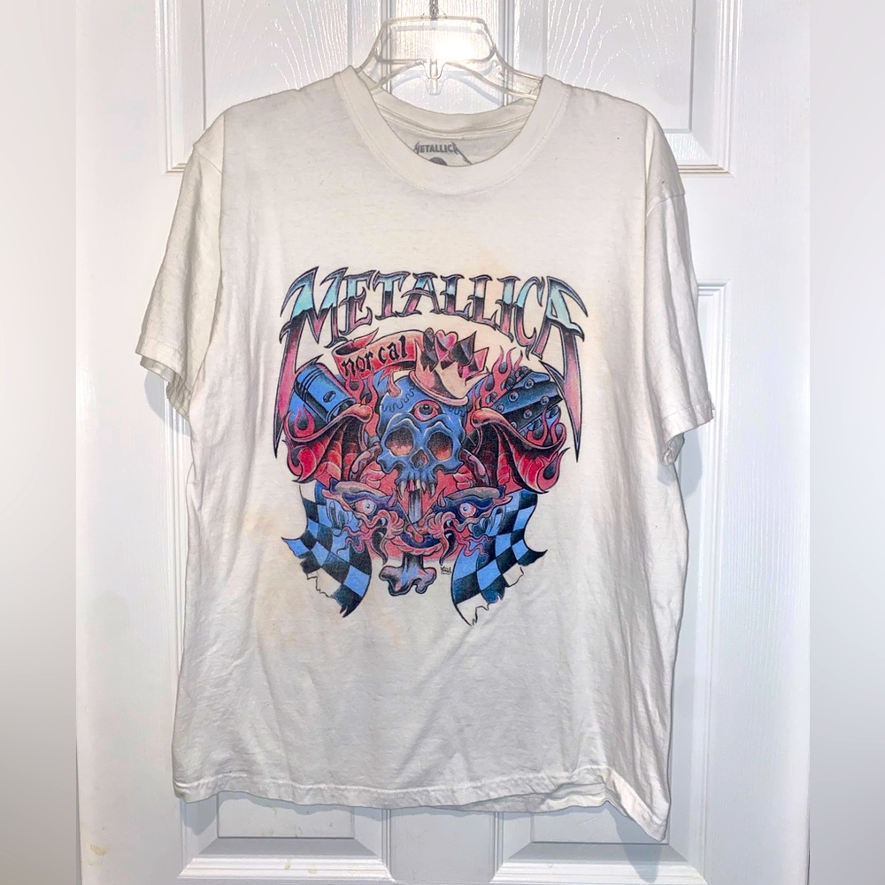 Metallica Graphic Tee. Size SM/MD